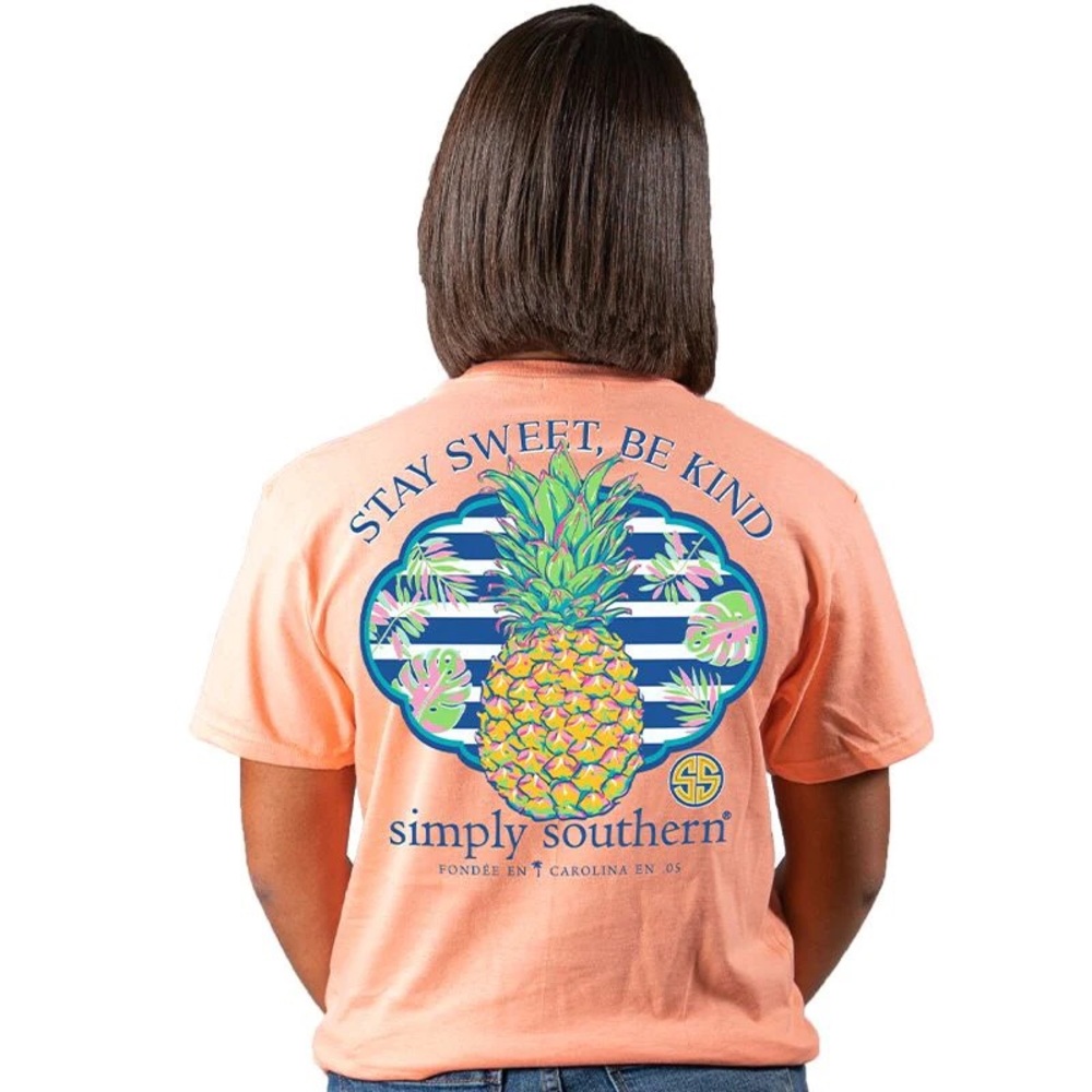 Simply southern pineapple tee